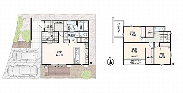 綾瀬市深谷中2　新築戸建　I期　18号棟