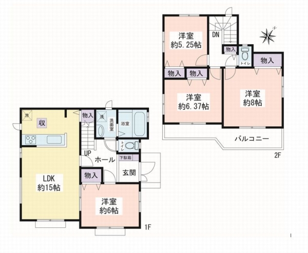 大和市福田　新築戸建　全5棟　D号棟