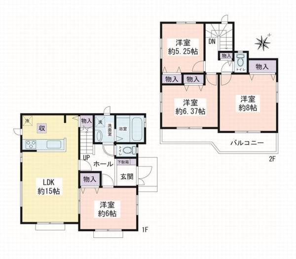 大和市福田　新築戸建　全5棟　C号棟