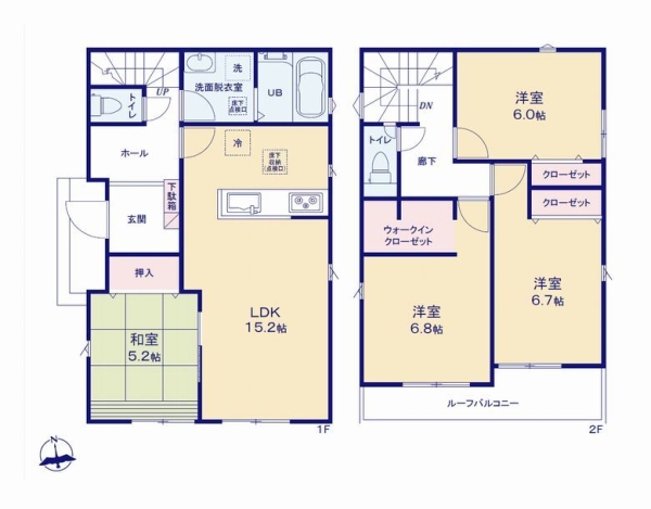 大和市上和田　新築戸建　全5棟　9号棟