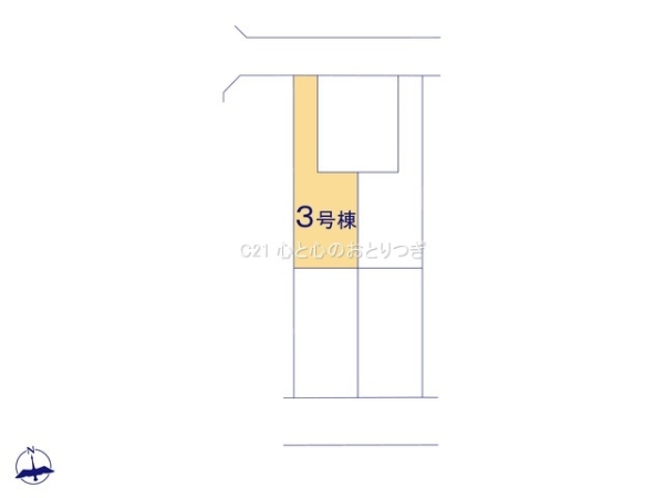 大和市上和田23　1期　新築分譲住宅　3号棟