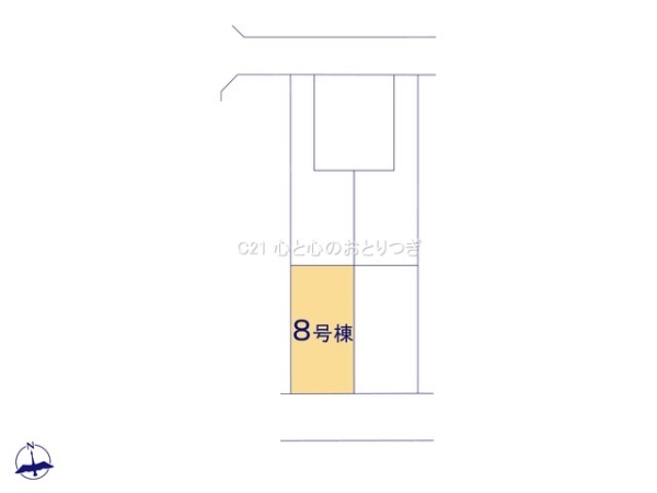 大和市上和田23　1期　新築分譲住宅　8号棟
