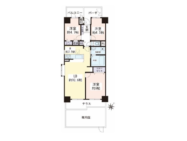 ライオンズマンションかしわ台