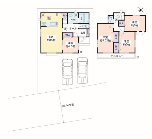 大和市福田　新築戸建　全2棟　2号棟