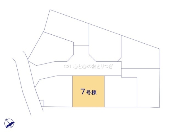 相模原市中央区上溝4丁目5期　新築分譲住宅　7号棟