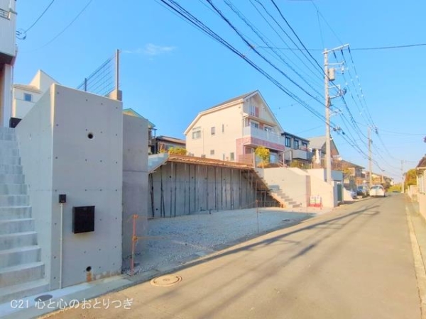 横浜市青葉区あざみ野3丁目　建築条件なし売地　1号地