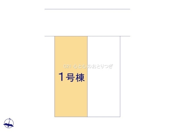町田市成瀬台2丁目6期　新築分譲住宅　1号棟