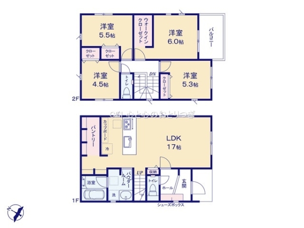 相模原市南区相武台3丁目第4　新築分譲住宅　6号棟
