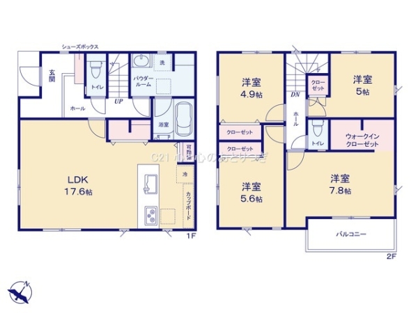 相模原市南区相武台3丁目第4　新築分譲住宅　7号棟