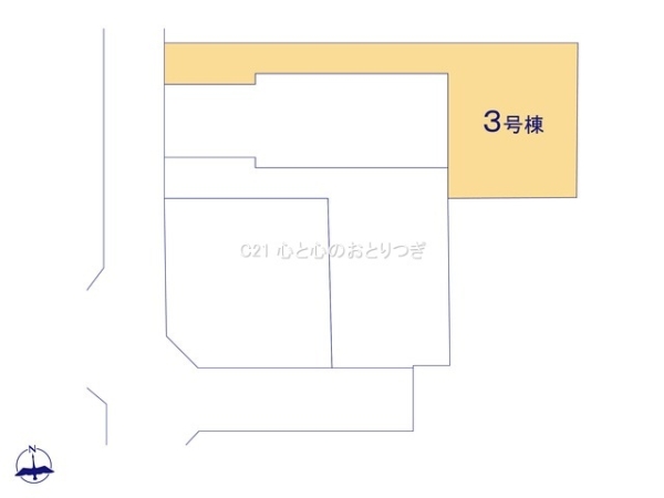 大和市桜森1丁目2期　新築分譲住宅　3号棟