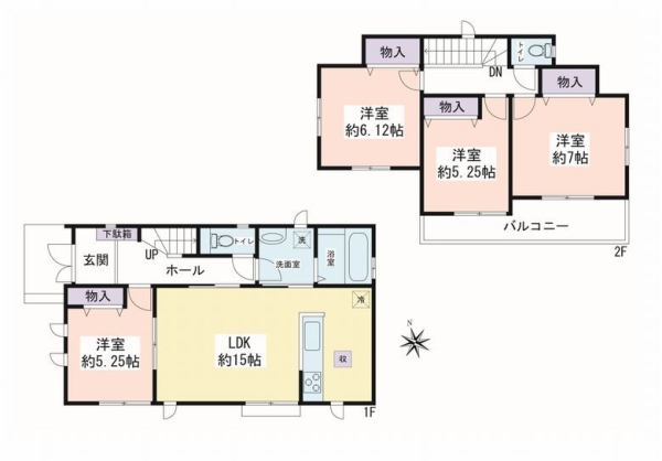 大和市福田　新築戸建　全7棟　E号棟