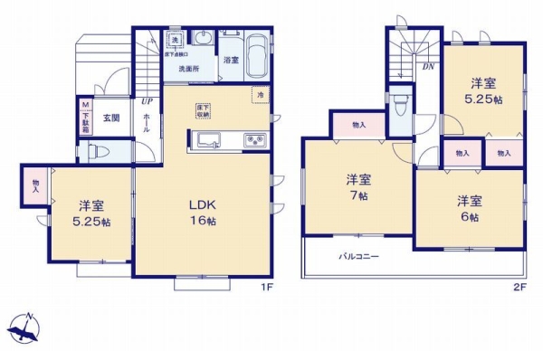 座間市立野台2丁目　新築戸建　全4棟　A号棟