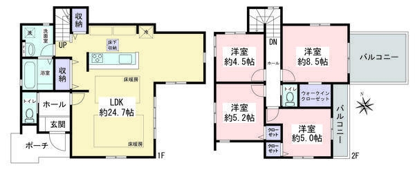 大和市下鶴間　新築戸建　全4棟　3号棟