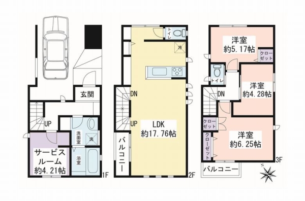 大和市深見　新築戸建　全2棟　2号棟