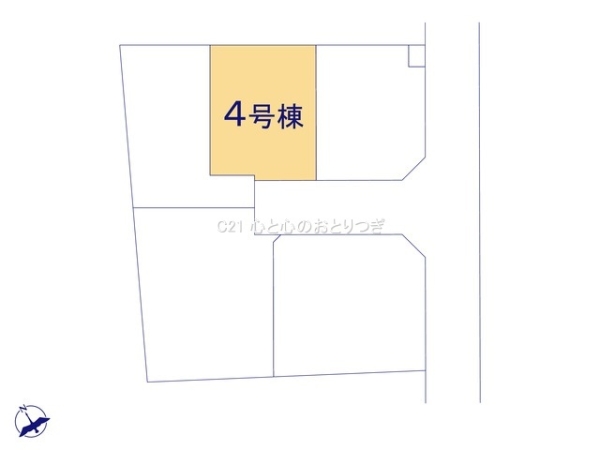 相模原市中央区宮下本町3丁目第41　新築分譲住宅　4号棟