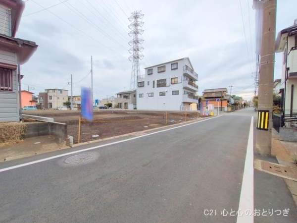 相模原市中央区共和3丁目第6　建築条件なし売地　4区画