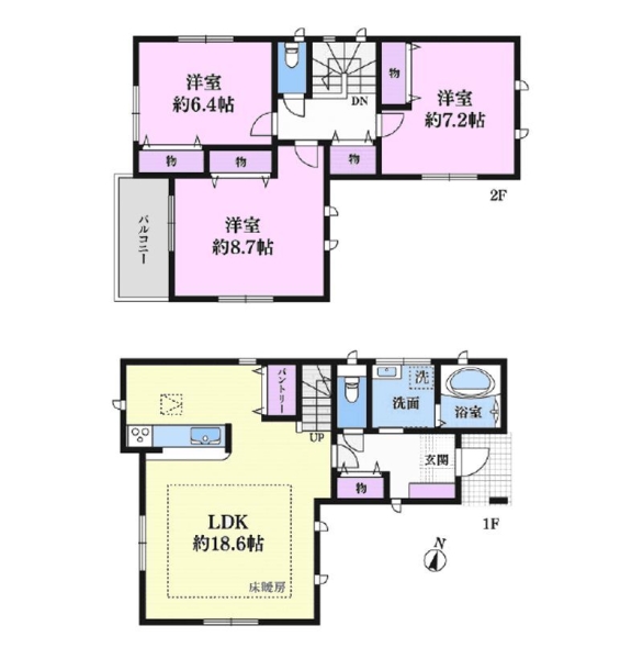 綾瀬市寺尾南3丁目　中古戸建