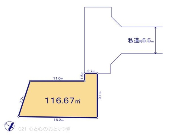 横浜市戸塚区原宿４丁目の売土地