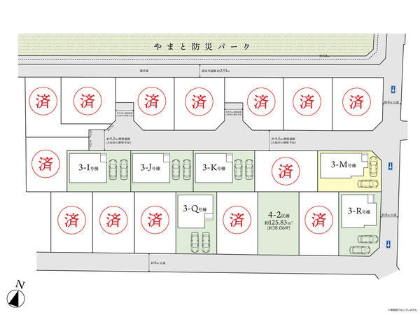 大和市南林間6丁目　新築分譲住宅　3　M号棟