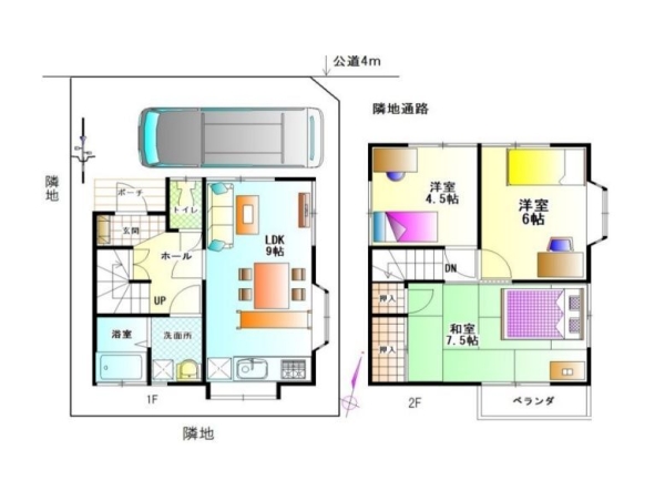 大和市上草柳6丁目　中古戸建