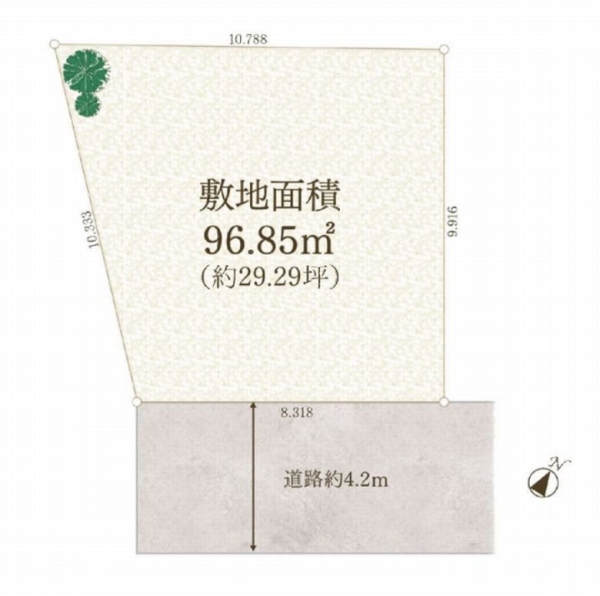 大和市代官3丁目　売地