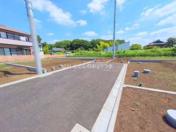 相模原市中央区淵野辺本町3丁目の土地(前面道路含む現地写真)