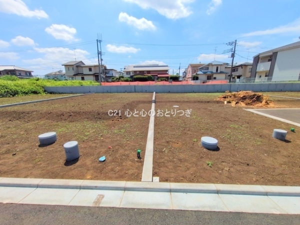 相模原市中央区淵野辺本町3丁目の土地(現地土地写真)