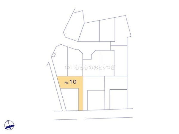 相模原市中央区淵野辺本町3丁目　建築条件付き売地　No10