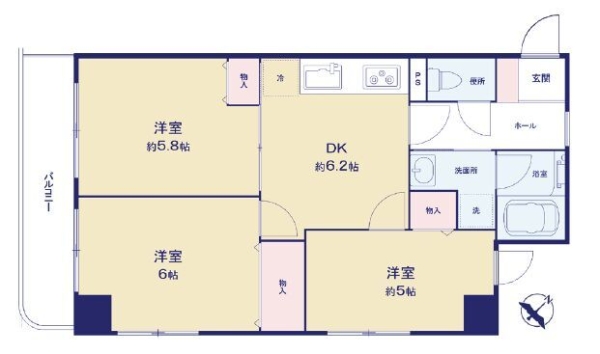 南林間駅前ハイツ