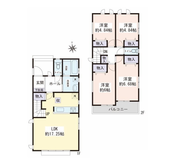 綾瀬市深谷中6丁目　新築戸建　全3棟　A号棟