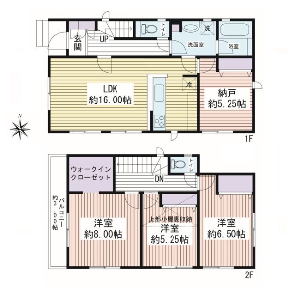 綾瀬市蓼川3丁目　新築戸建　全2棟　B号棟