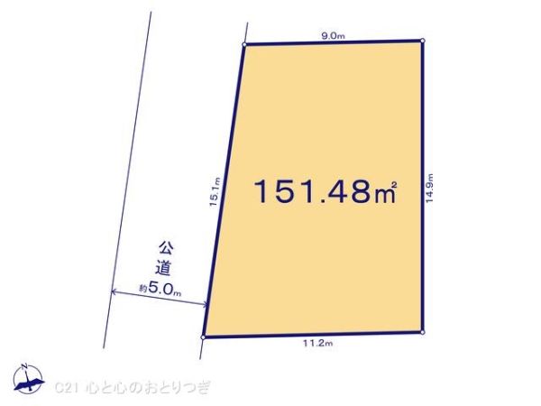 町田市南成瀬６丁目の土地