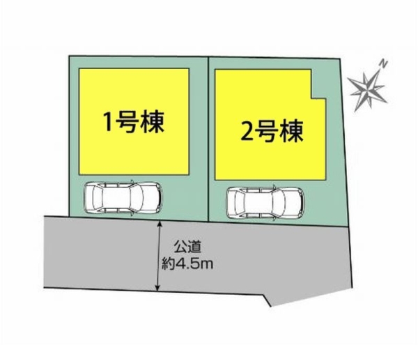 相模原市南区相南２丁目　新築戸建　全2棟　1号棟