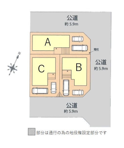 藤沢市大庭　新築戸建　全3棟　B号棟
