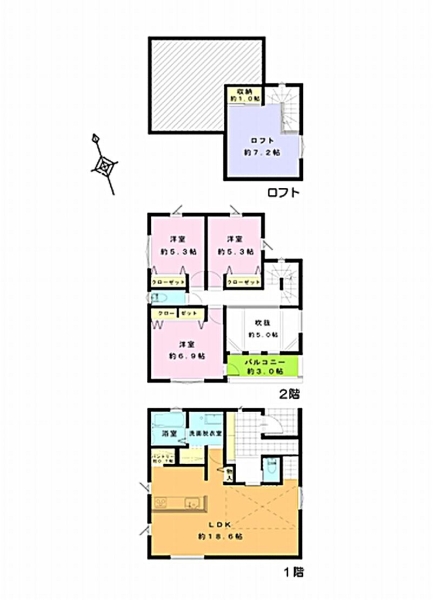 海老名市杉久保南3丁目　新築戸建　全6棟　E棟
