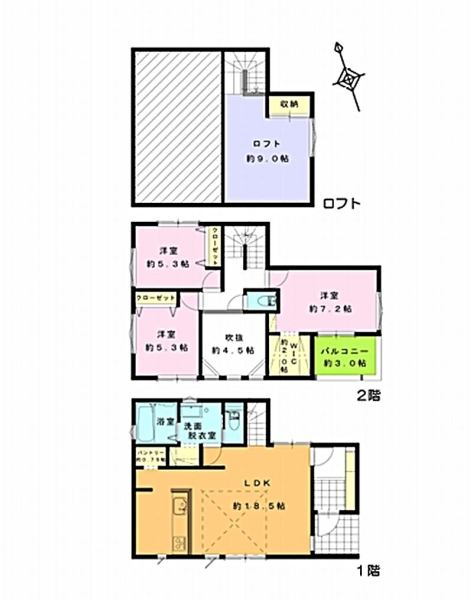 海老名市杉久保南3丁目　新築戸建　全6棟　Ｃ棟