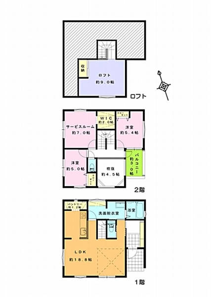 海老名市杉久保南3丁目　新築戸建　全6棟　Ｂ棟