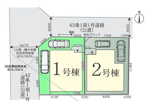 相模原市南区南台6丁目3期　新築分譲住宅　1号棟