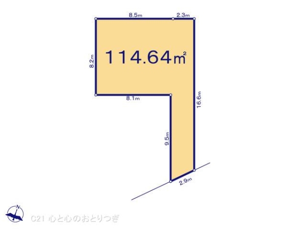 大和市上草柳６丁目の売土地