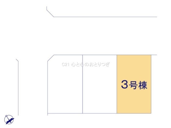 相模原市中央区中央3丁目3期　新築分譲住宅　3号棟