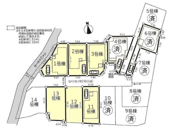 大和市桜森2丁目　新築戸建　全14棟　3号棟