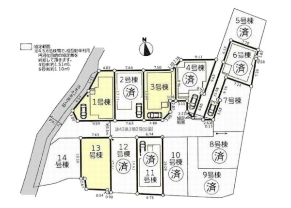大和市桜森2丁目　新築戸建　全14棟　3号棟