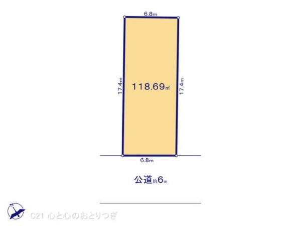 相模原市中央区千代田１丁目の売土地