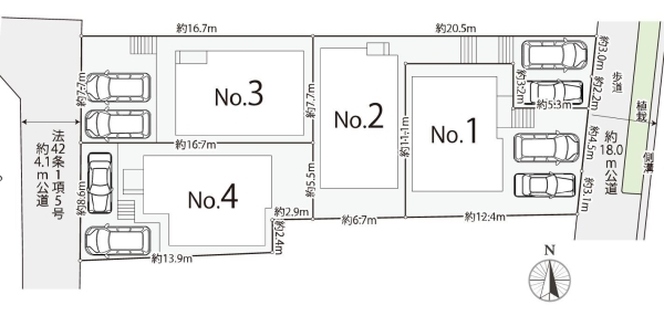 横浜市瀬谷区三ツ境　新築戸建　全４棟　４号棟