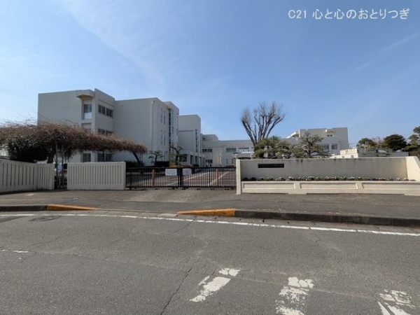 相模原市中央区上溝の新築一戸建(相模原市立上溝南中学校)