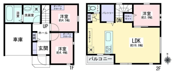 綾瀬市深谷南４丁目　新築戸建