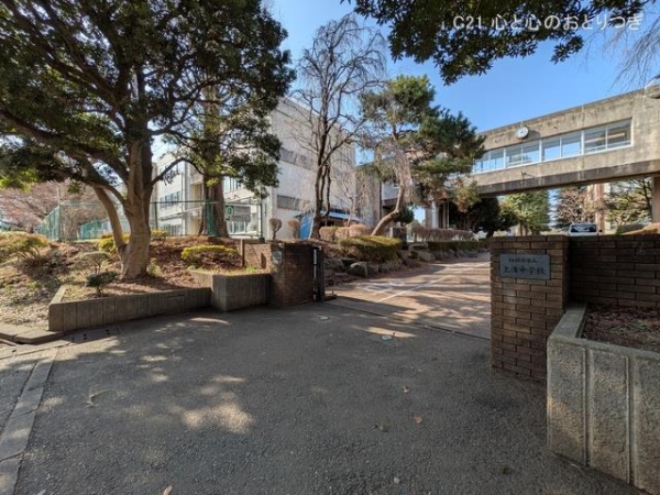 相模原市中央区上溝の新築一戸建(相模原市立上溝中学校)