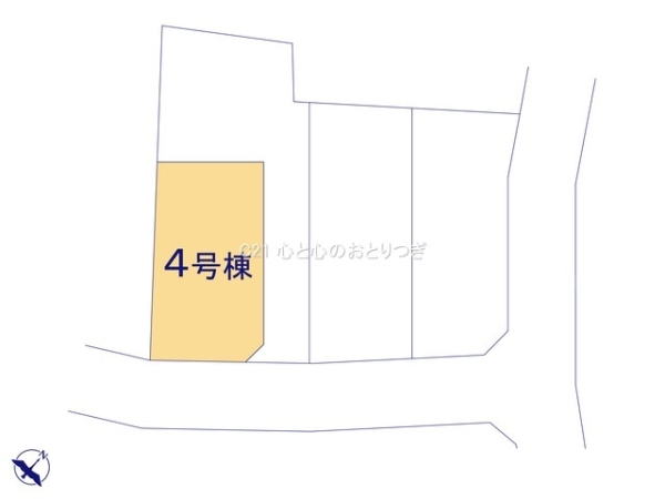 相模原市中央区上溝第140　新築分譲住宅　4号棟