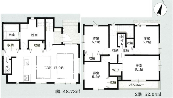 横浜市瀬谷区下瀬谷3丁目　新築戸建　全3棟　1号棟