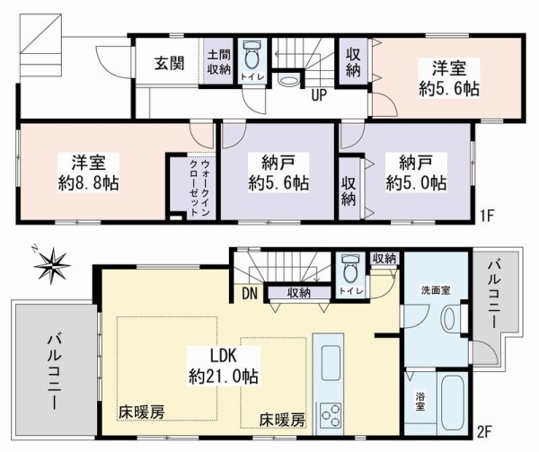 横浜市保土ヶ谷区川島町　新築戸建　全３棟　３号棟